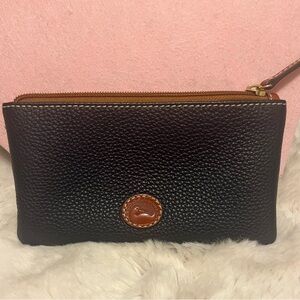 Dooney & Bourke Pebbled Leather Wristlet bracelet